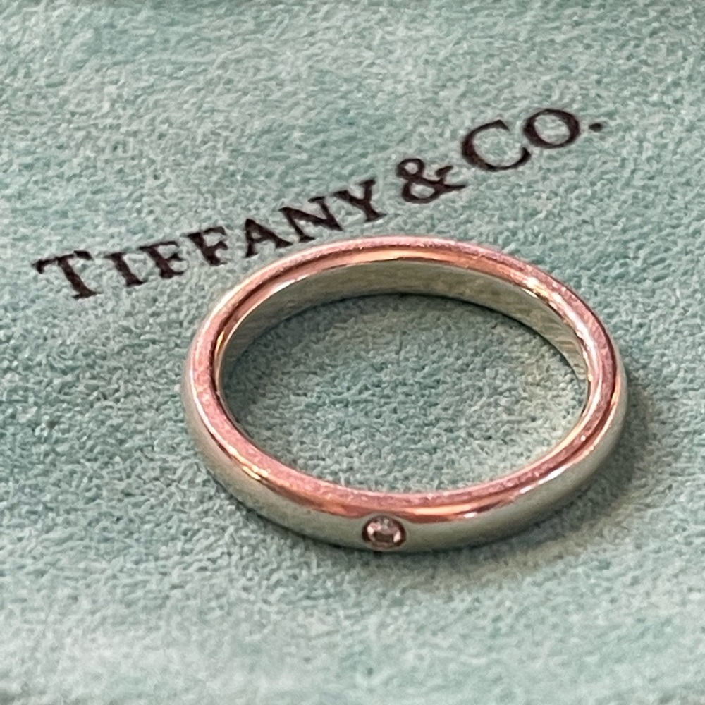 Tiffany & Co Elsa Peretti Sterling Silver Band Ring size 6